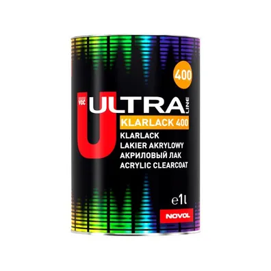 Акриловый лак Novol Ultra Scratch Resistant 400 1л + отв. 0,5л
