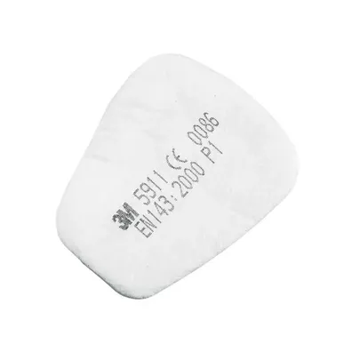 Противоаэрозольный фильтр (предфильтр) от пыли 3M 5911 1шт