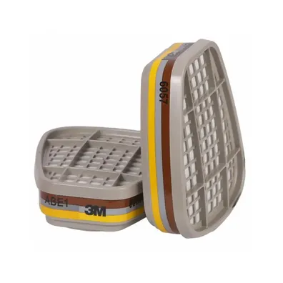 Фильтр от органических паров 3M 6057 ABE1 уголь 1шт