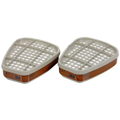 Фильтр от органических паров 3M 6051 A1 уголь 1шт