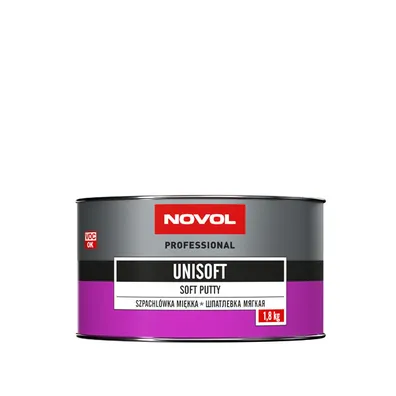 Шпаклевка мягкая Novol Unisoft Putty 1,8 кг