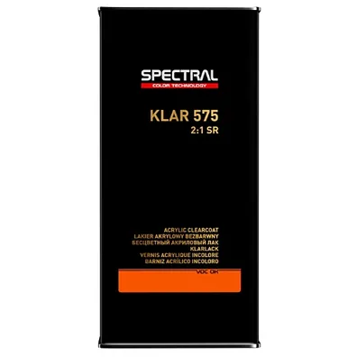 Акриловый лак Novol SPECTRAL KLAR 575 2:1 SR 5л + отв. H6125 2,5л