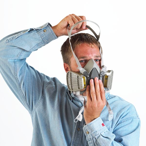 Респиратор полумаска 3M 6200 размер M