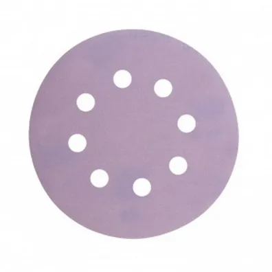 Круг шлифовальный Smirdex 740 Ceramic абразивный 8 отверстий 125мм P100