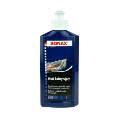 Полироль с воском Sonax 02962410 NanoPro синий 250мл