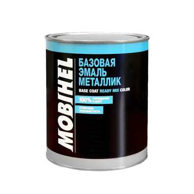 Базовая краска металлик Mobihel 1л цвет 95K Daewoo
